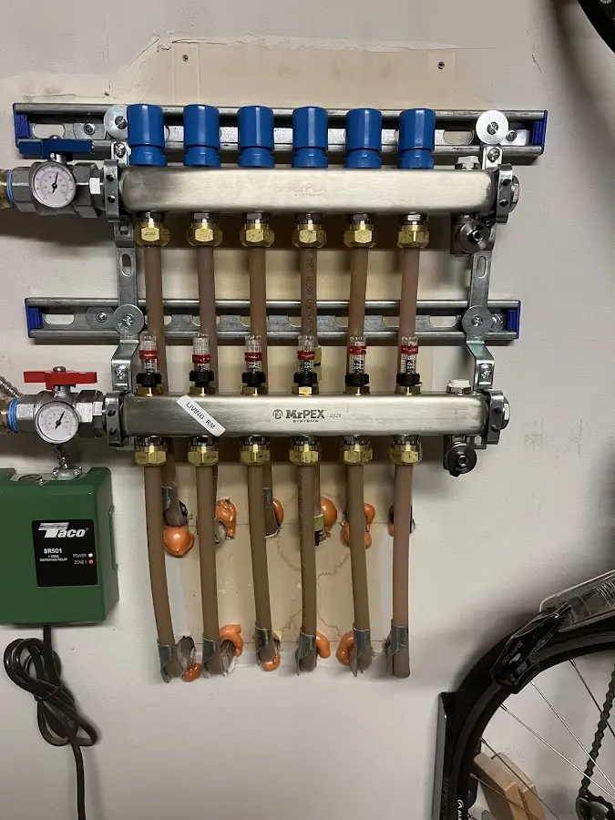 Plumber performing Leak Detection at a residential property in Security-Widefield